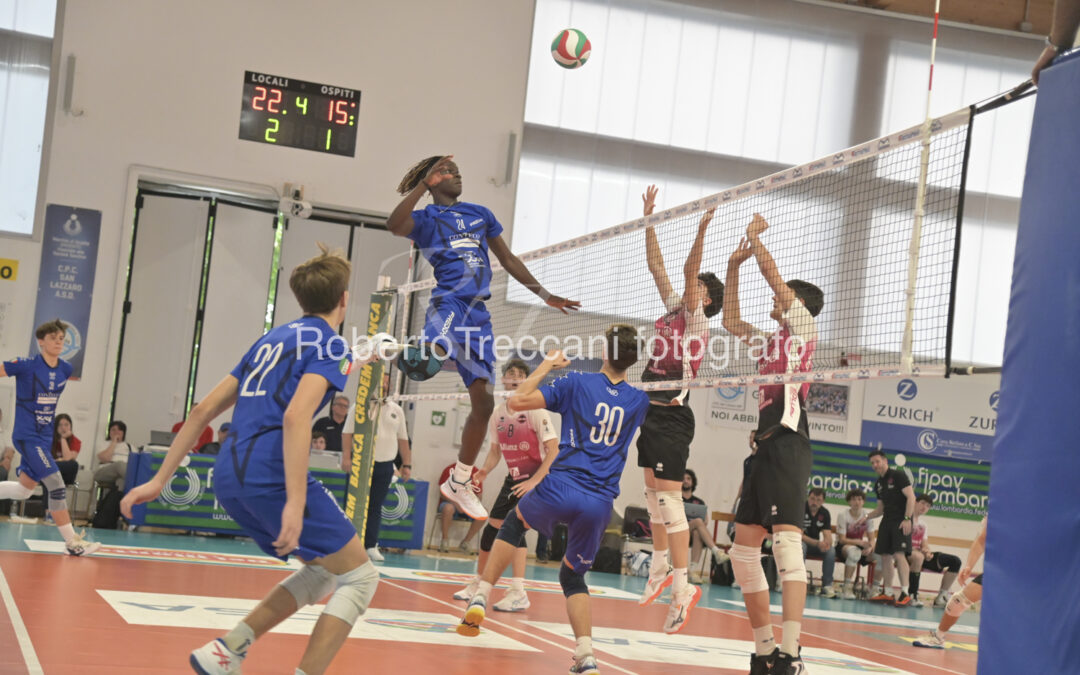 Finale Regionale di Volley 1°- 2° posto under 17 maschile  Volley Milano vs Diavoli Rosa