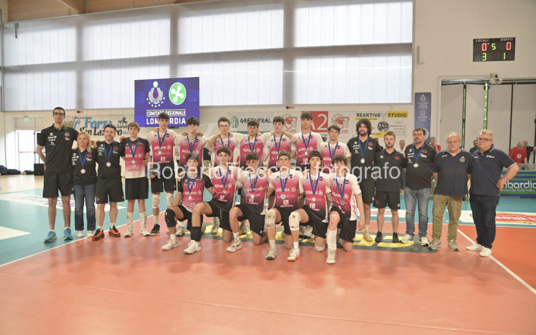 Pemiazione Finale Regionale di Volley 2° Classificato Under 17 Maschile Diavoli Rosa